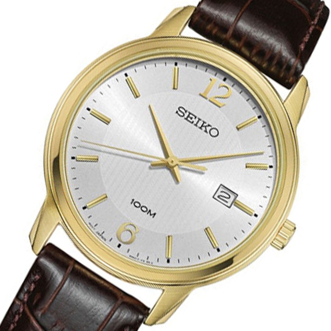 Seiko Neo Leather Classic SUR266P1 SUR266 SUR266P Mens Watch -Seiko