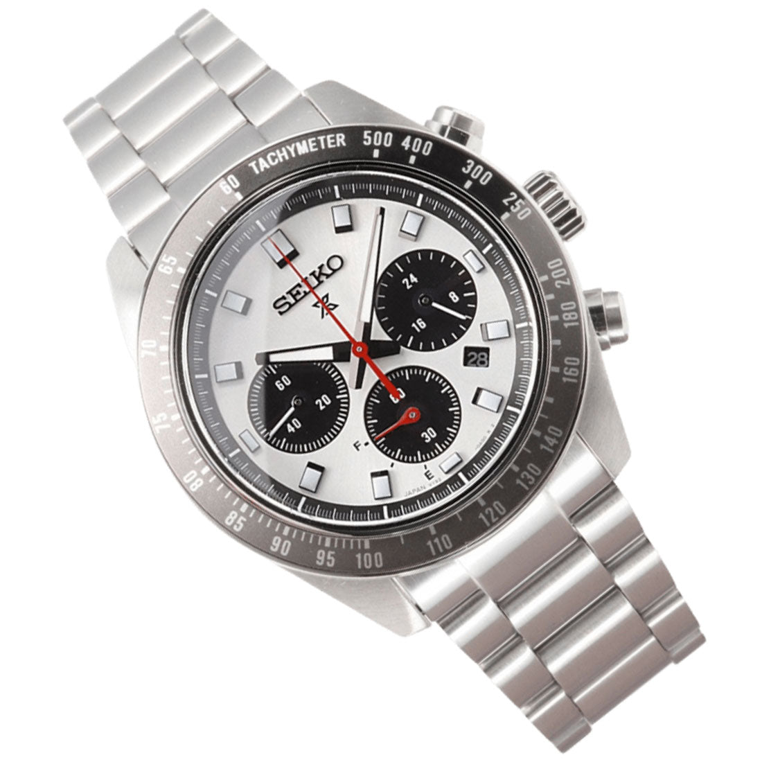 Seiko Panda Prospex SpeedTimer SBDL095 Chronograph Stopwatch Solar Watch -Seiko