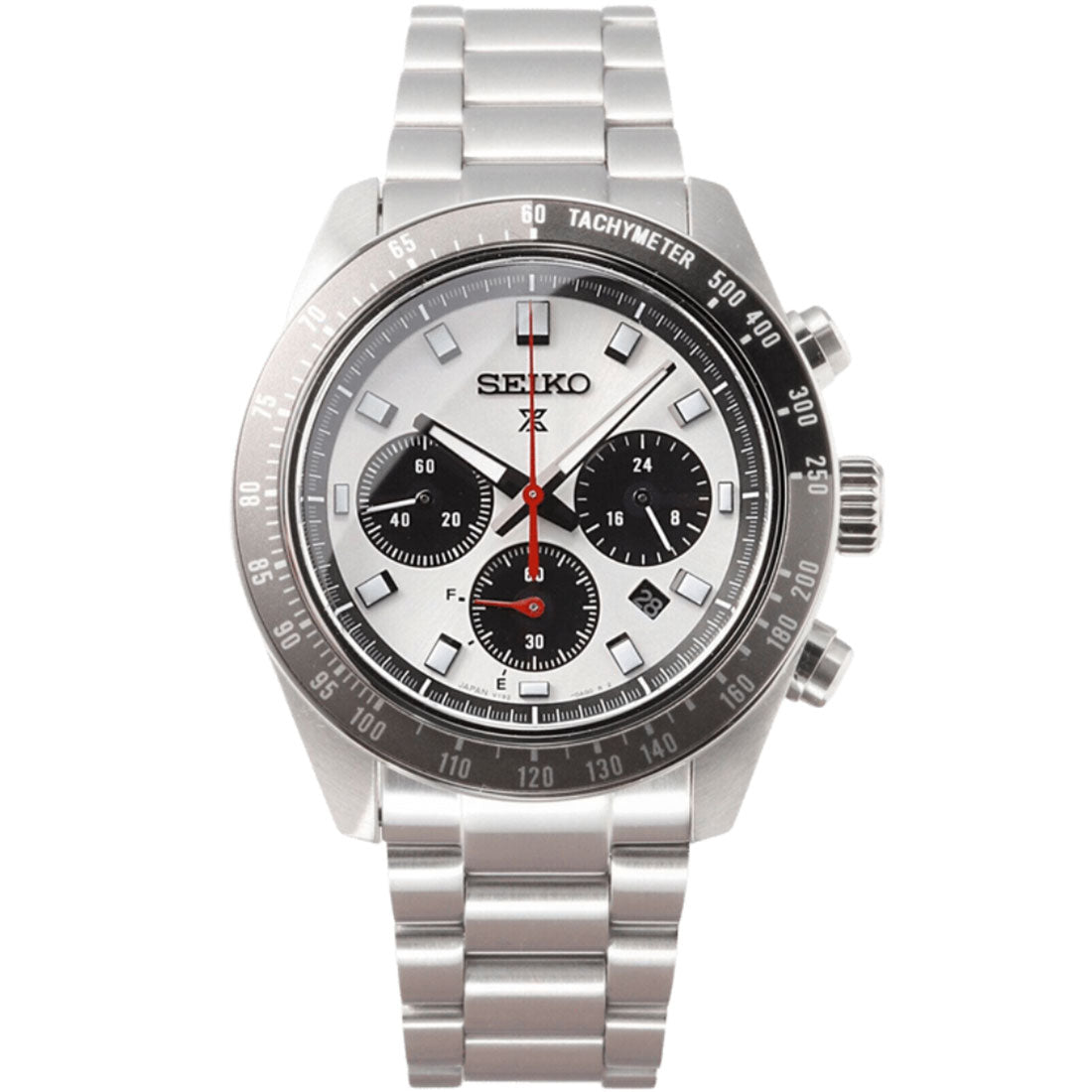 Seiko Panda Prospex SpeedTimer SBDL095 Chronograph Stopwatch Solar Watch -Seiko