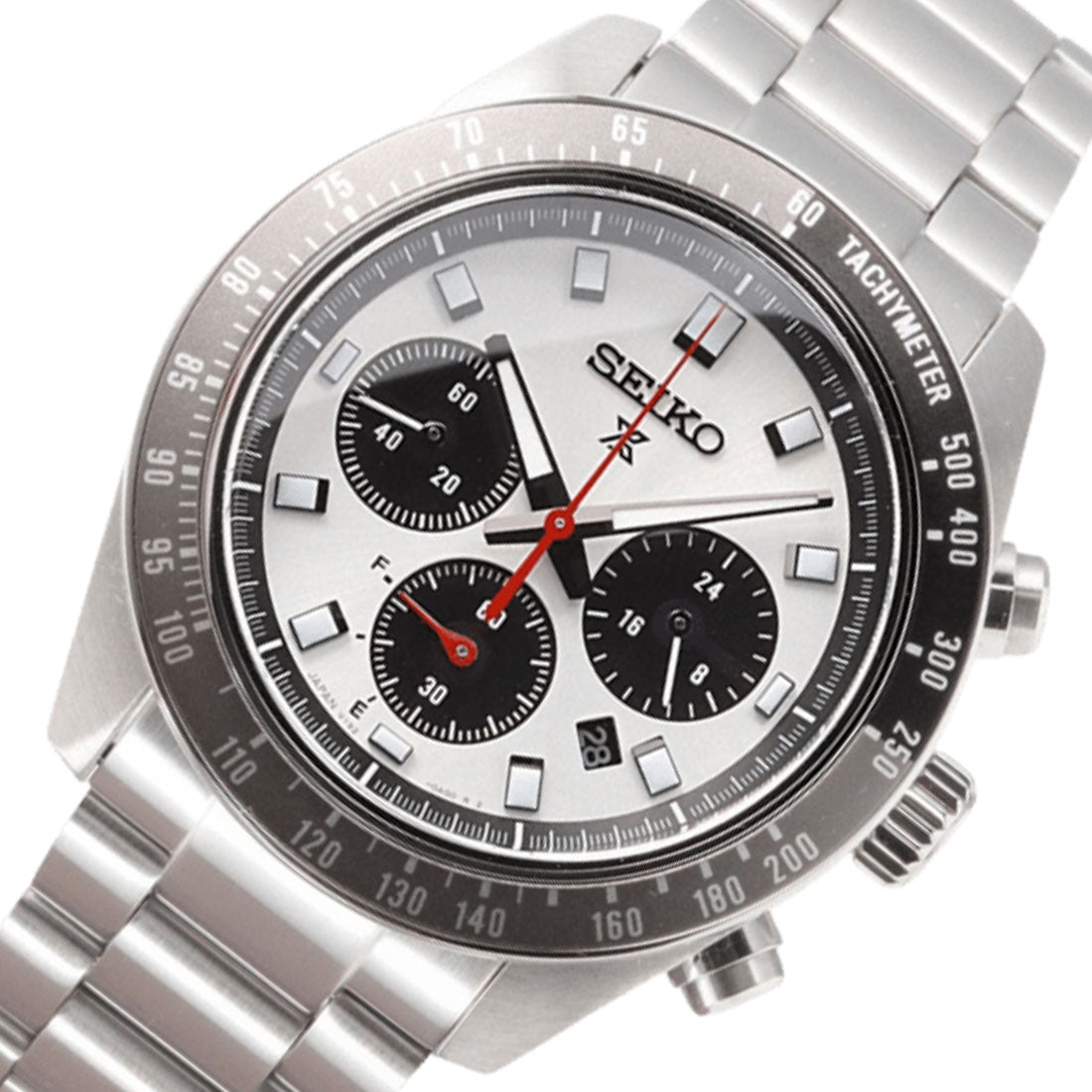 Seiko Panda Prospex SpeedTimer SBDL095 Chronograph Stopwatch Solar Watch -Seiko