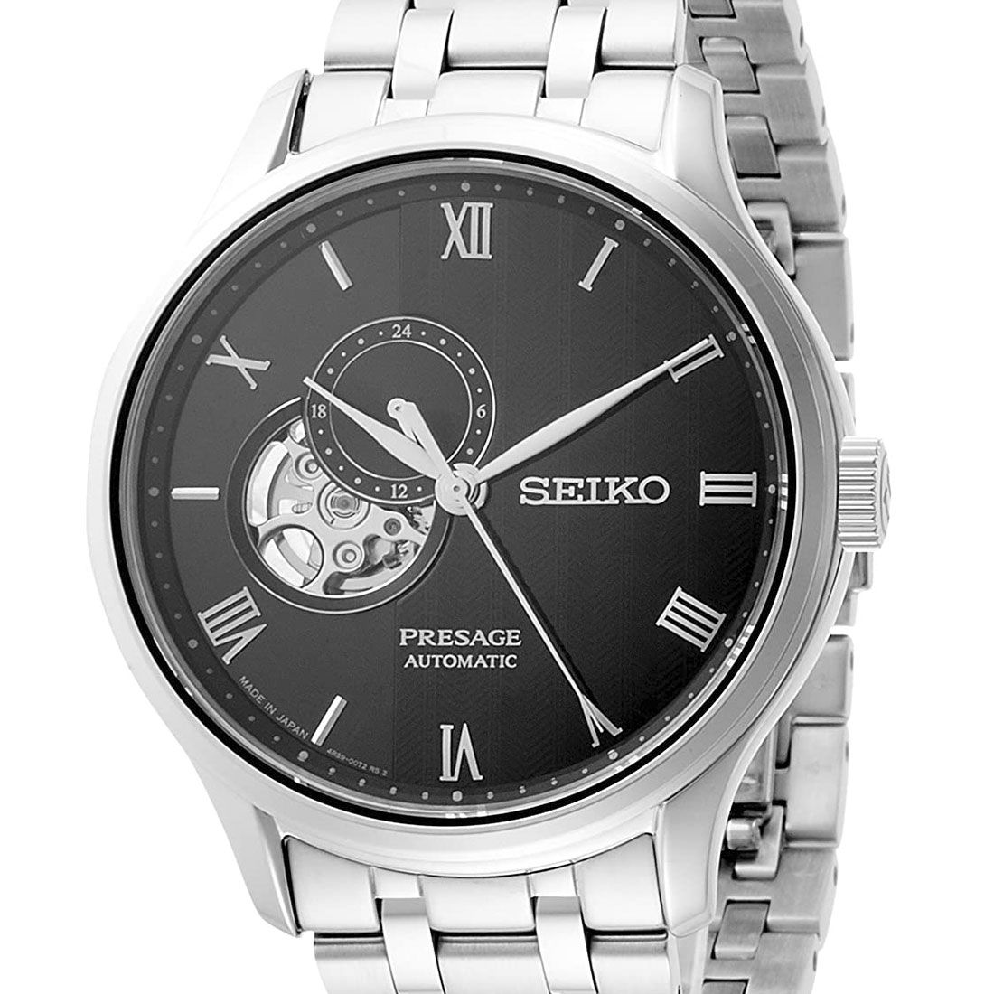 Seiko Presage Automatic Black Dial JDM Watch SARY093 -Seiko