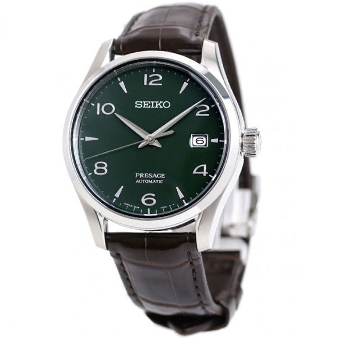 Seiko Presage Automatic Green Enamel JDM Watch SARX063 -Seiko