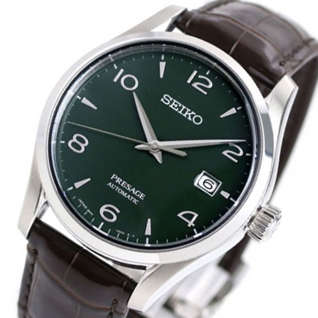 Seiko Presage Automatic Green Enamel JDM Watch SARX063 -Seiko