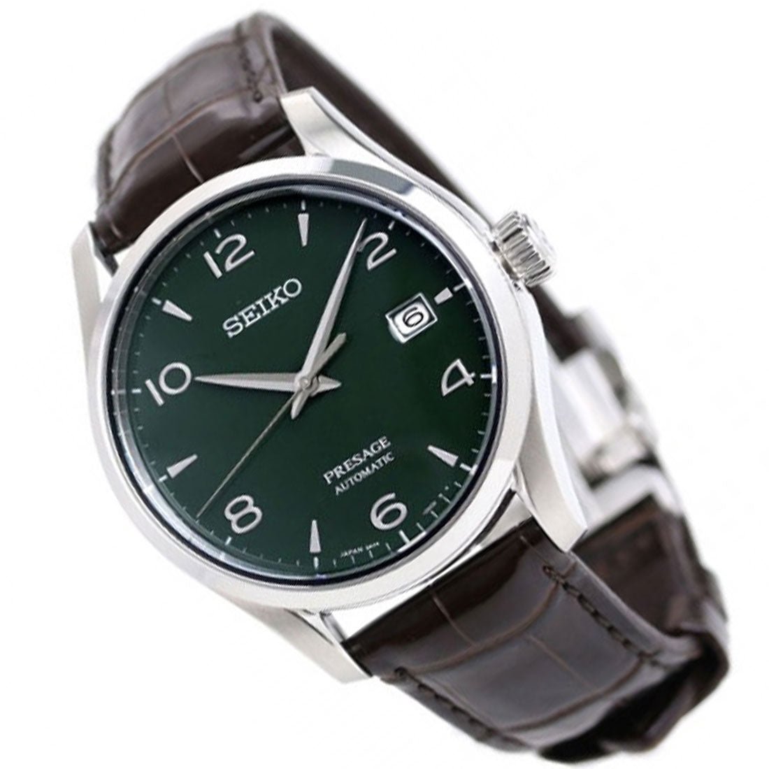 Seiko Presage Automatic Green Enamel JDM Watch SARX063 -Seiko