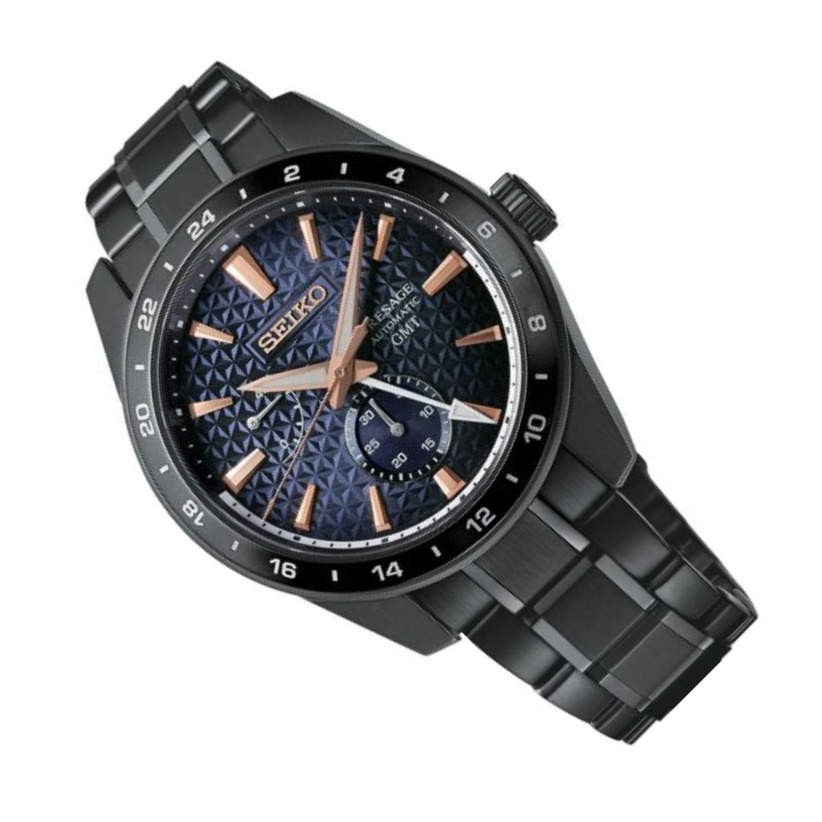 Seiko Presage Sharp Edged GMT Limited Edition Watch SPB361J1 SPB361J SPB361 -Seiko