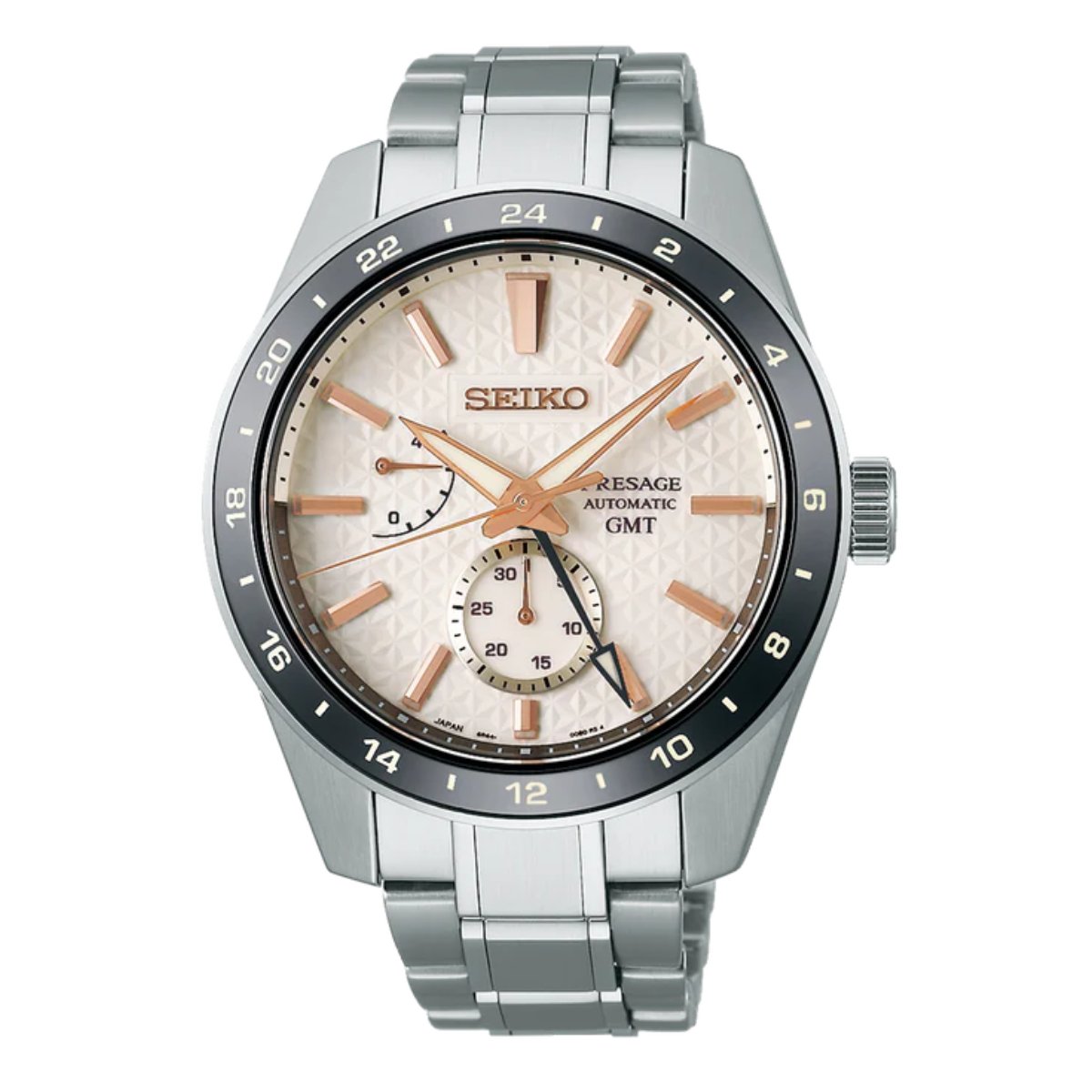 Seiko Presage SPB273J SPB273J1 SPB273 Limited Edition GMT Sharp Edged Series Watch -Seiko