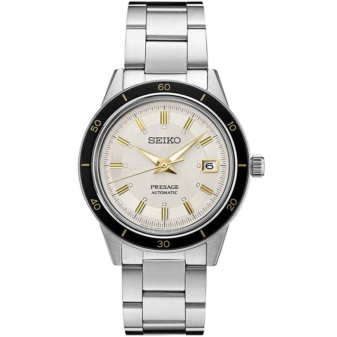 Seiko Presage Style 60s White Dial SRPG03J1 SRPG03 SRPG03J Japan Watch -Seiko