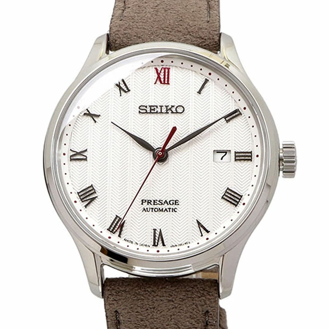 Seiko Presage Zen Garden SRPG25J1 SRPG25 SRPG25J Leather Mens Watch -Seiko