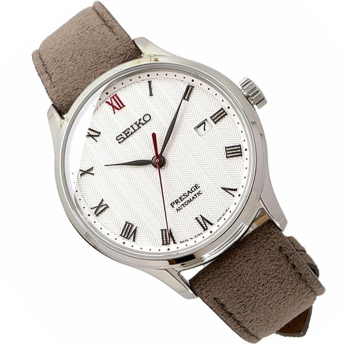 Seiko Presage Zen Garden SRPG25J1 SRPG25 SRPG25J Leather Mens Watch -Seiko