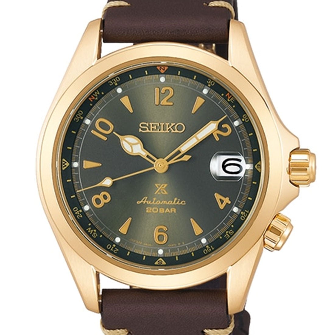 Seiko Prospex Alpinist Mechanical Green Dial JDM Watch SBDC136 -Seiko