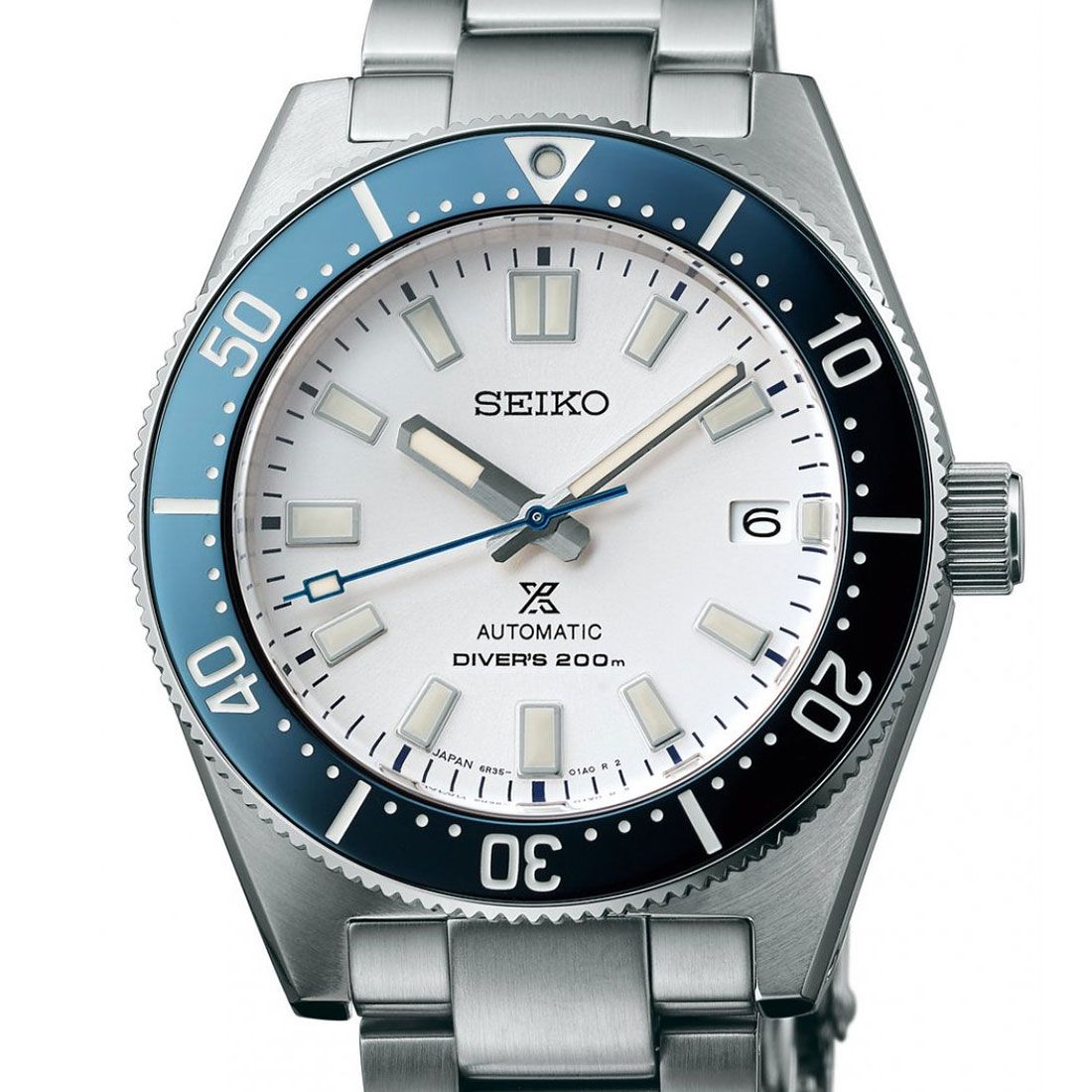 Seiko Prospex Anniversary Divers Silver Dial JDM Watch SBDC139 -Seiko
