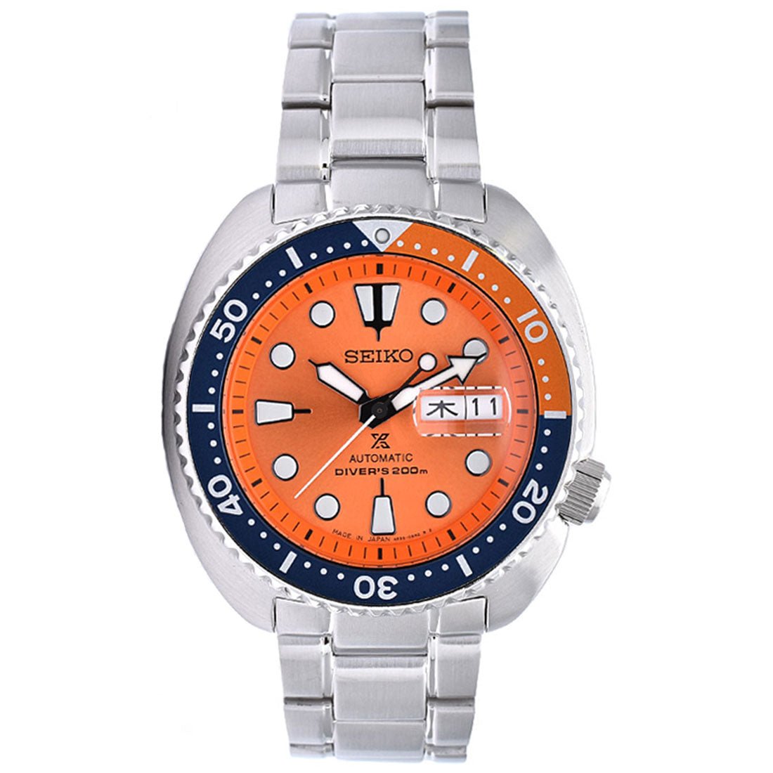 Seiko Prospex Automatic Orange Turtle Divers JDM Watch SBDY023 -Seiko