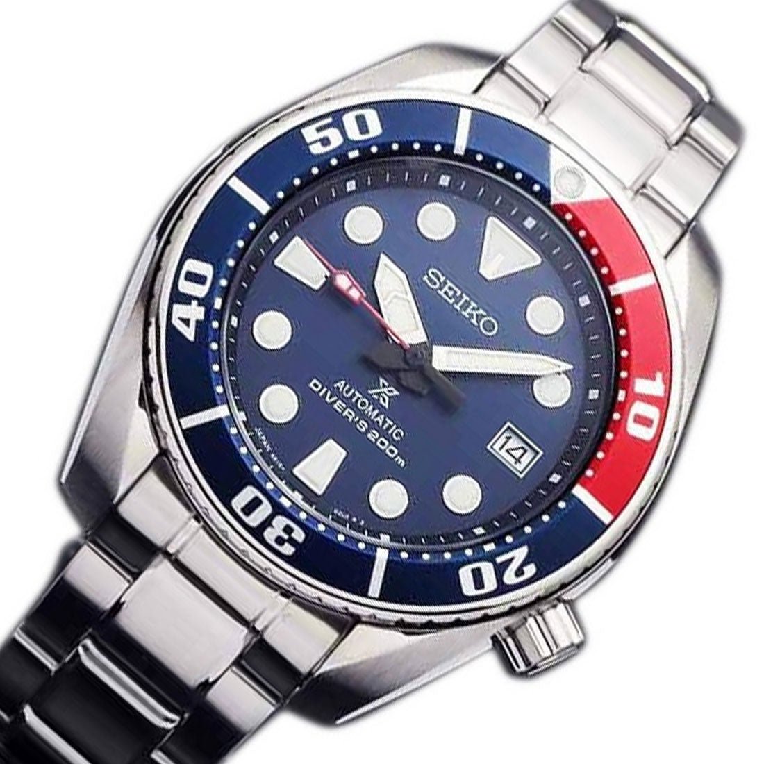Seiko Prospex Automatic Sumo Pepsi JDM Watch SBDC057J SBDC057 SBDC057J1 -Seiko