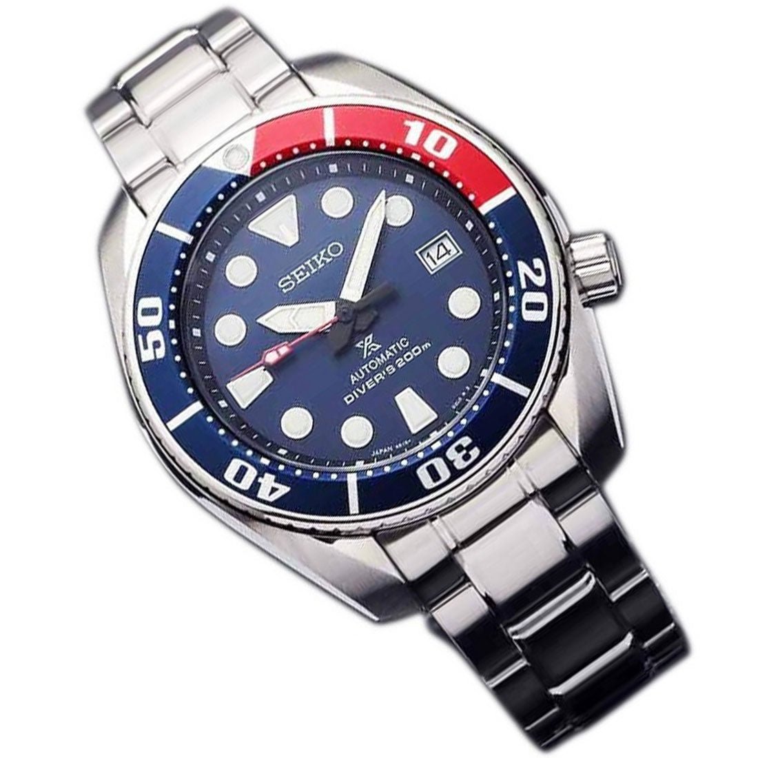 Seiko Prospex Automatic Sumo Pepsi JDM Watch SBDC057J SBDC057 SBDC057J1 -Seiko