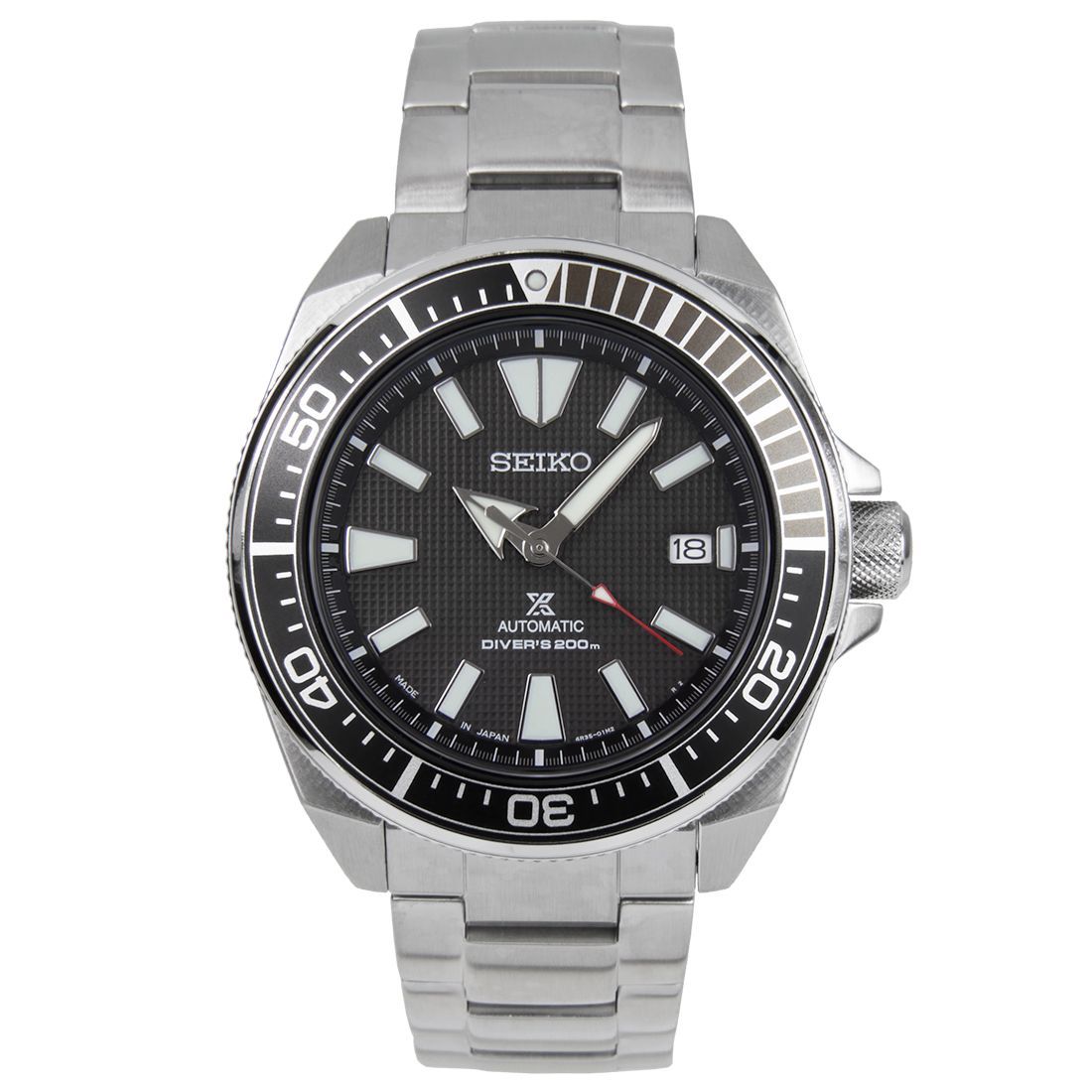 Seiko Prospex Black Grey Bezel SRPB51J1 SRPB51 Diving Watch -Seiko