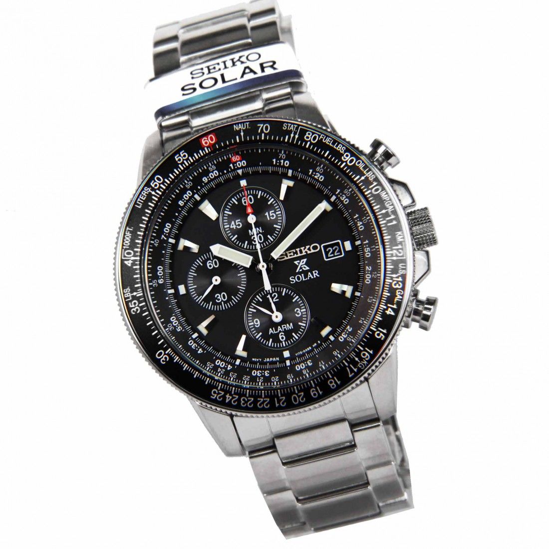 Seiko Prospex Flightmaster Chronograph Watch SSC009P1 SSC009 SSC009P SSC009P -Seiko