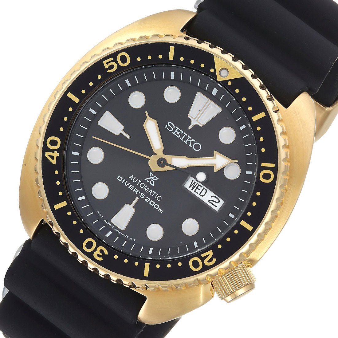 Seiko Prospex Gold Turtle Divers Watch SRPC44 SRPC44K SRPC44K1 -Seiko