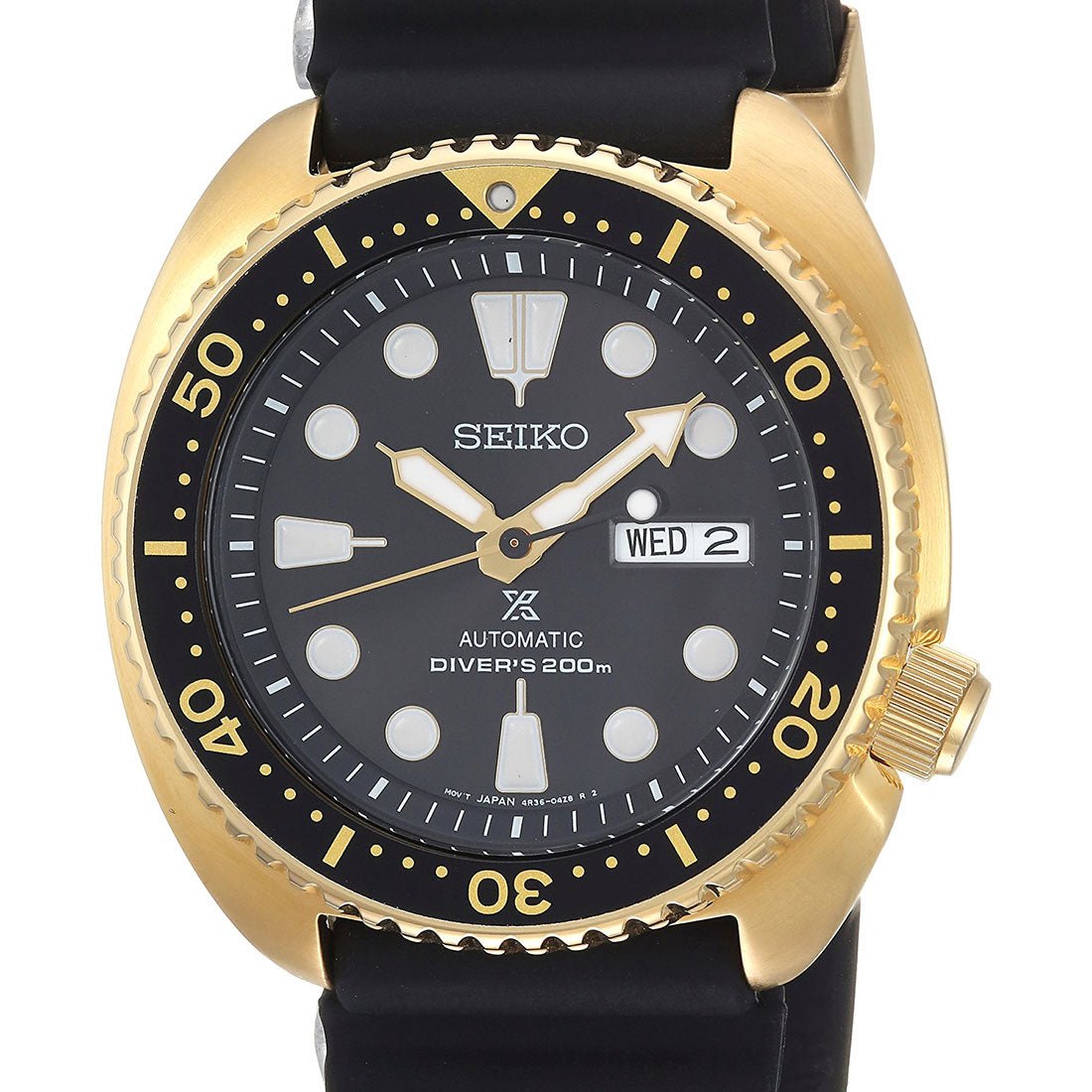 Seiko Prospex Gold Turtle Divers Watch SRPC44 SRPC44K SRPC44K1 -Seiko