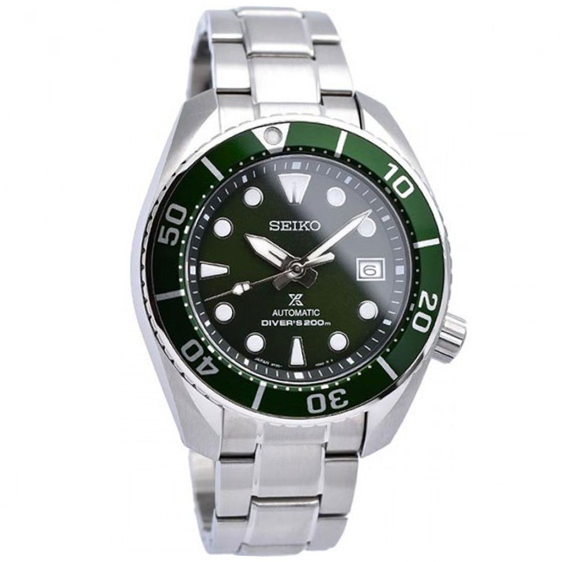 Seiko Prospex Green SUMO 3rd Gen Divers Watch SPB103 SPB103J1 -Seiko