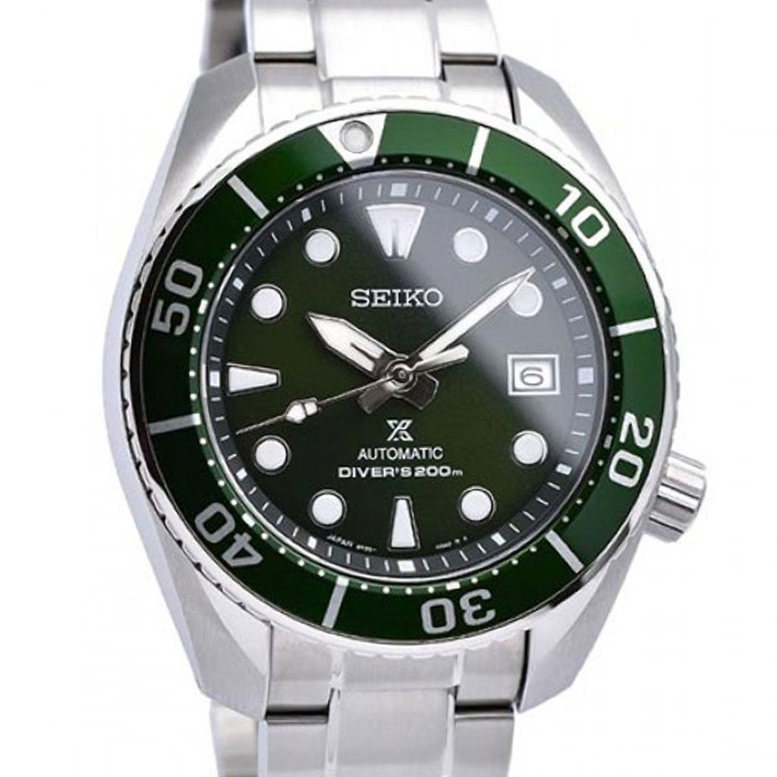 Seiko Prospex Green SUMO 3rd Gen Divers Watch SPB103 SPB103J1 -Seiko