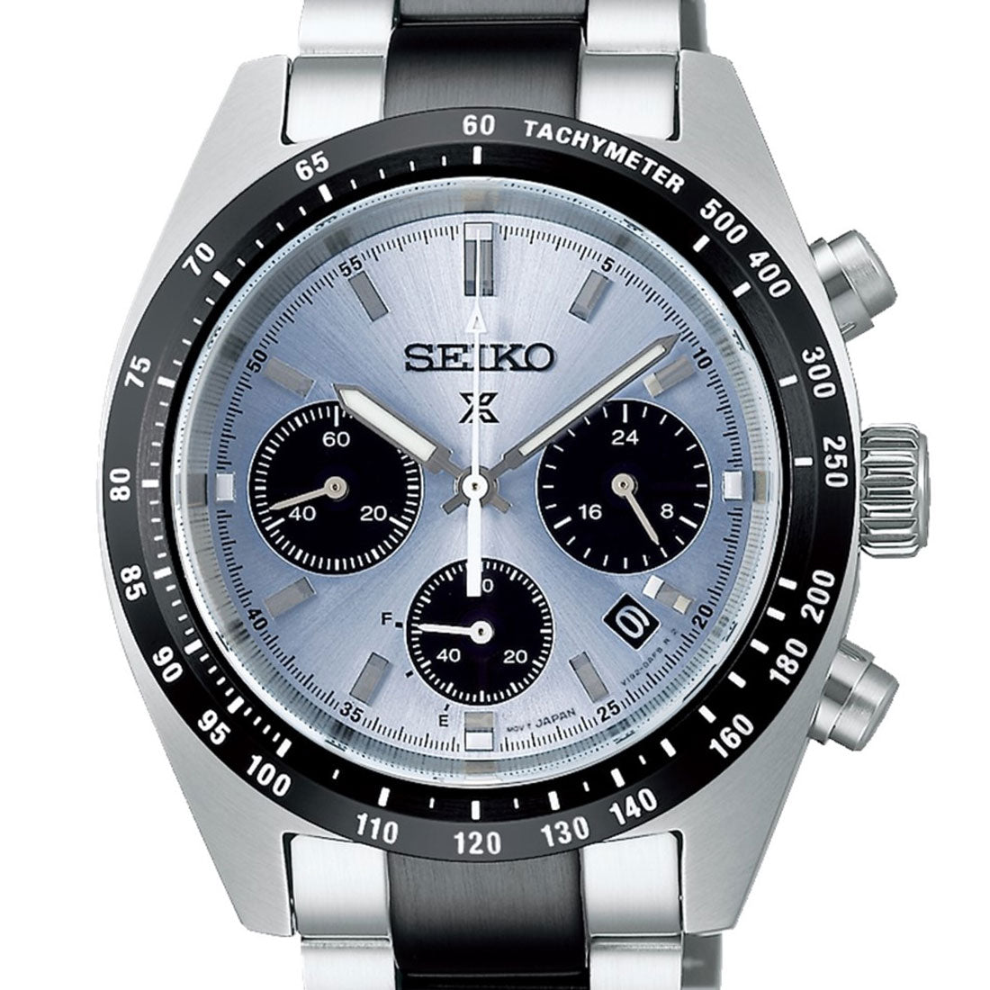 Seiko Prospex Ice Blue Panda Speedtimer Chronograph SSC909P1 SSC909 SSC909P Crystal Trophy Watch (Limited Edition 10,000 Pieces) -Seiko