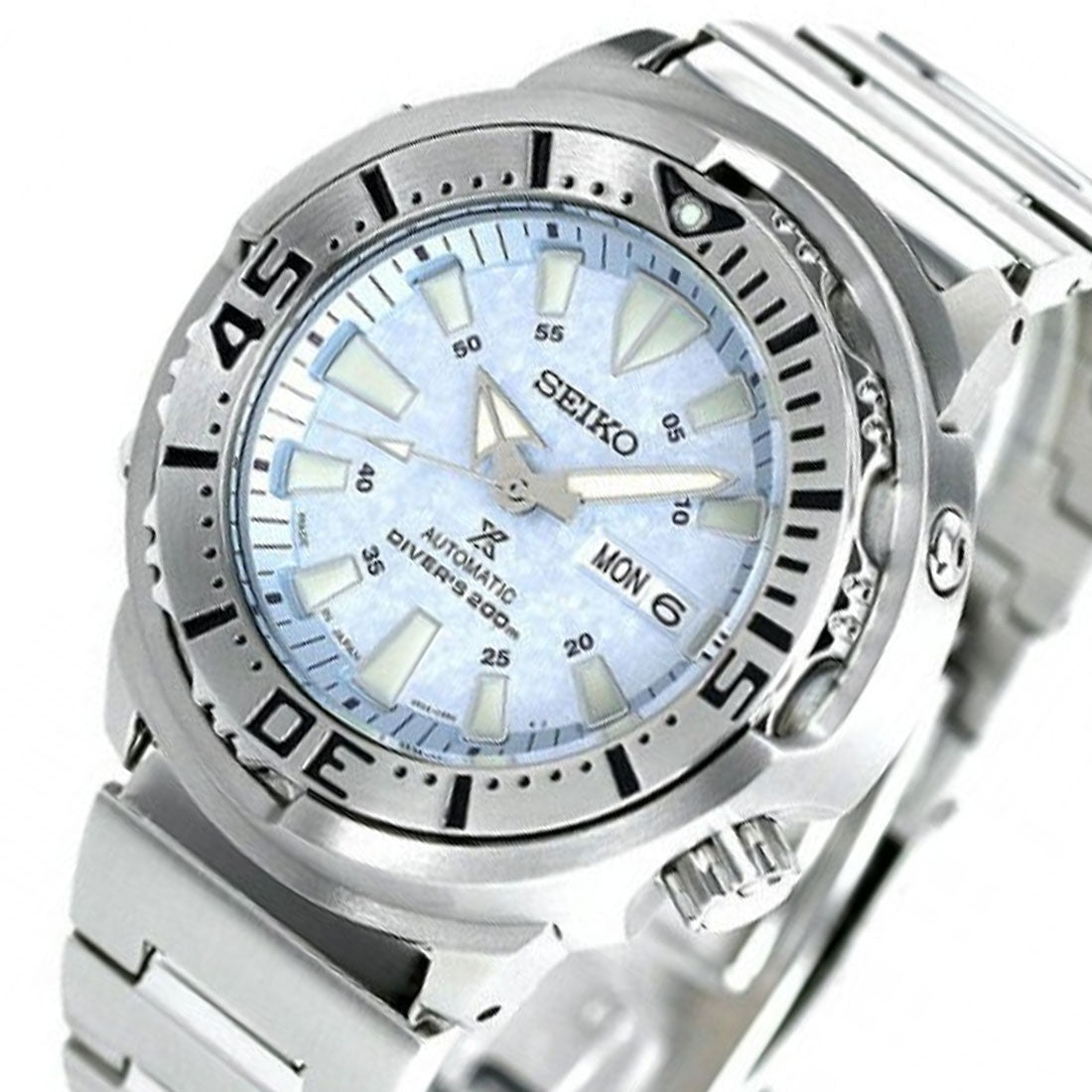 Seiko Prospex JDM Baby Tuna Ice Frost SBDY053 SBDY053J1 SBDY053J Limited Edition Watch -Seiko