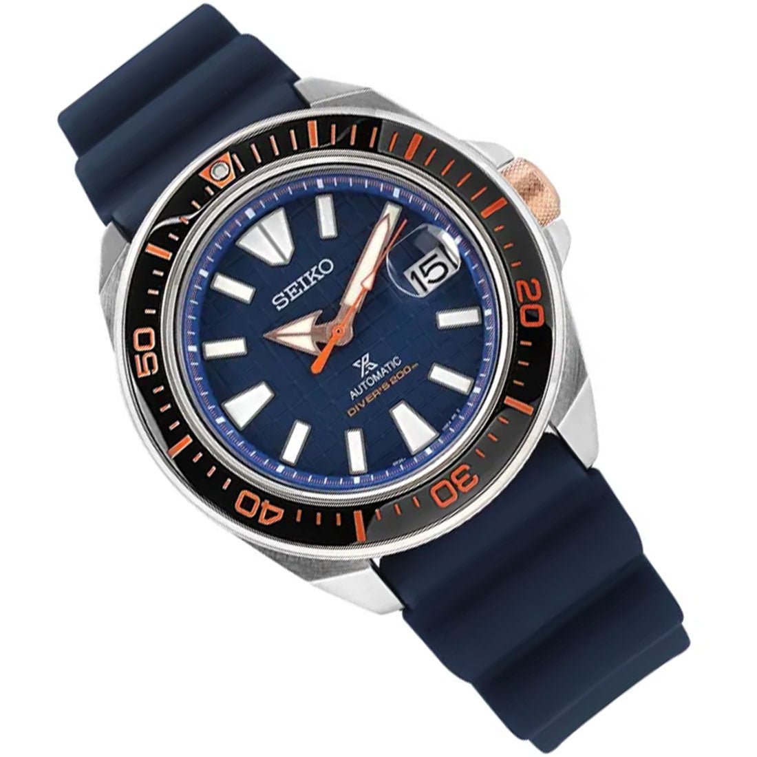 Seiko Prospex King Samurai SRPH43 SRPH43K1 SRPH43K Automatic Blue Diving Watch -Seiko