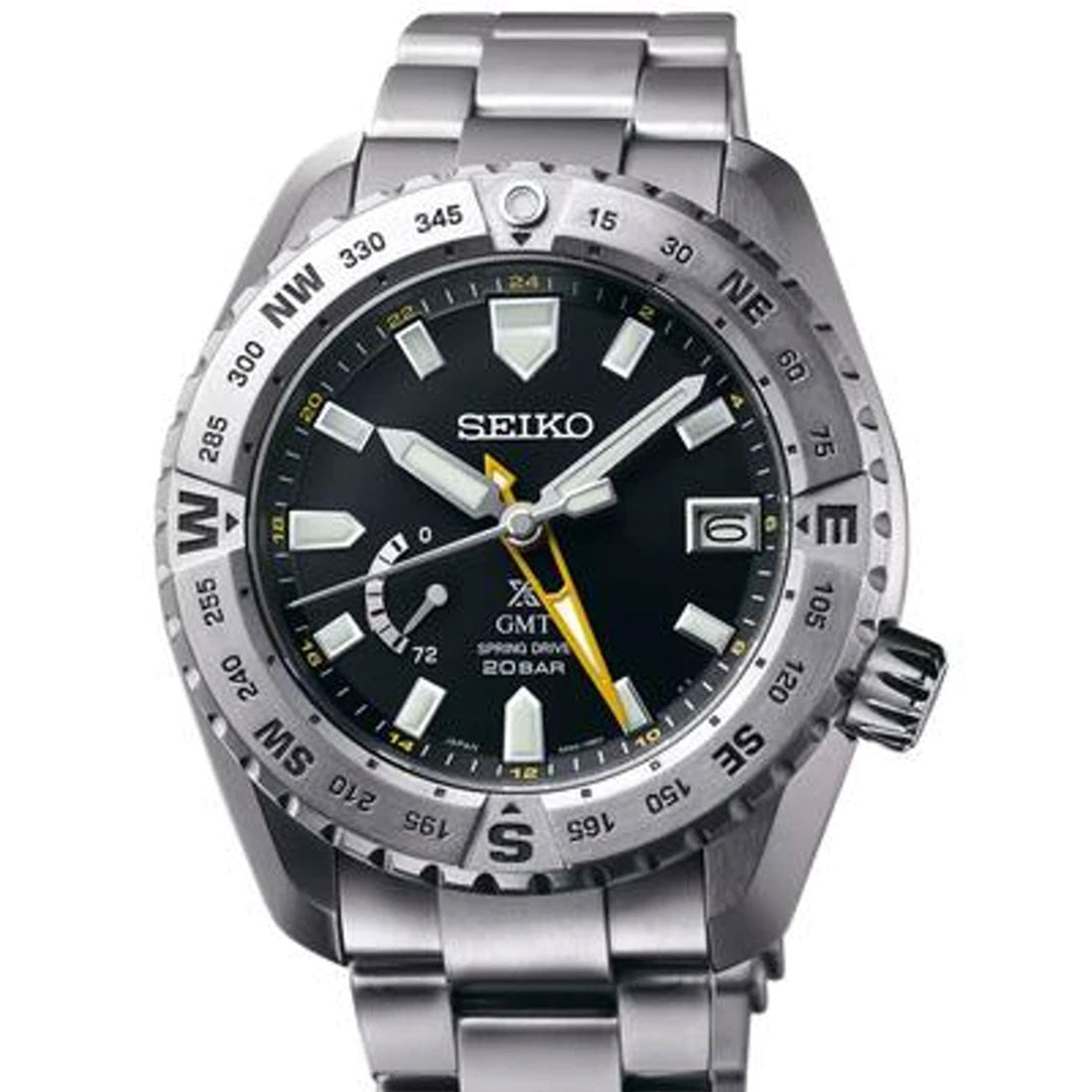 Seiko Prospex LX Line GMT Spring Drive Watch SNR025 SNR025J1 -Seiko