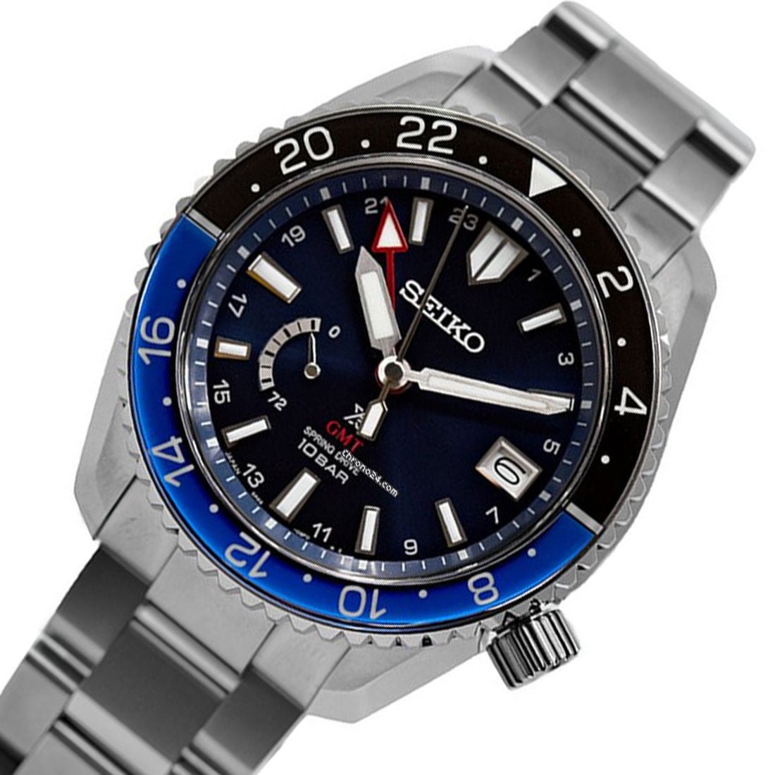 Seiko Prospex LX Line GMT Watch SNR033 SNR033J1 (BACKORDER) -Seiko