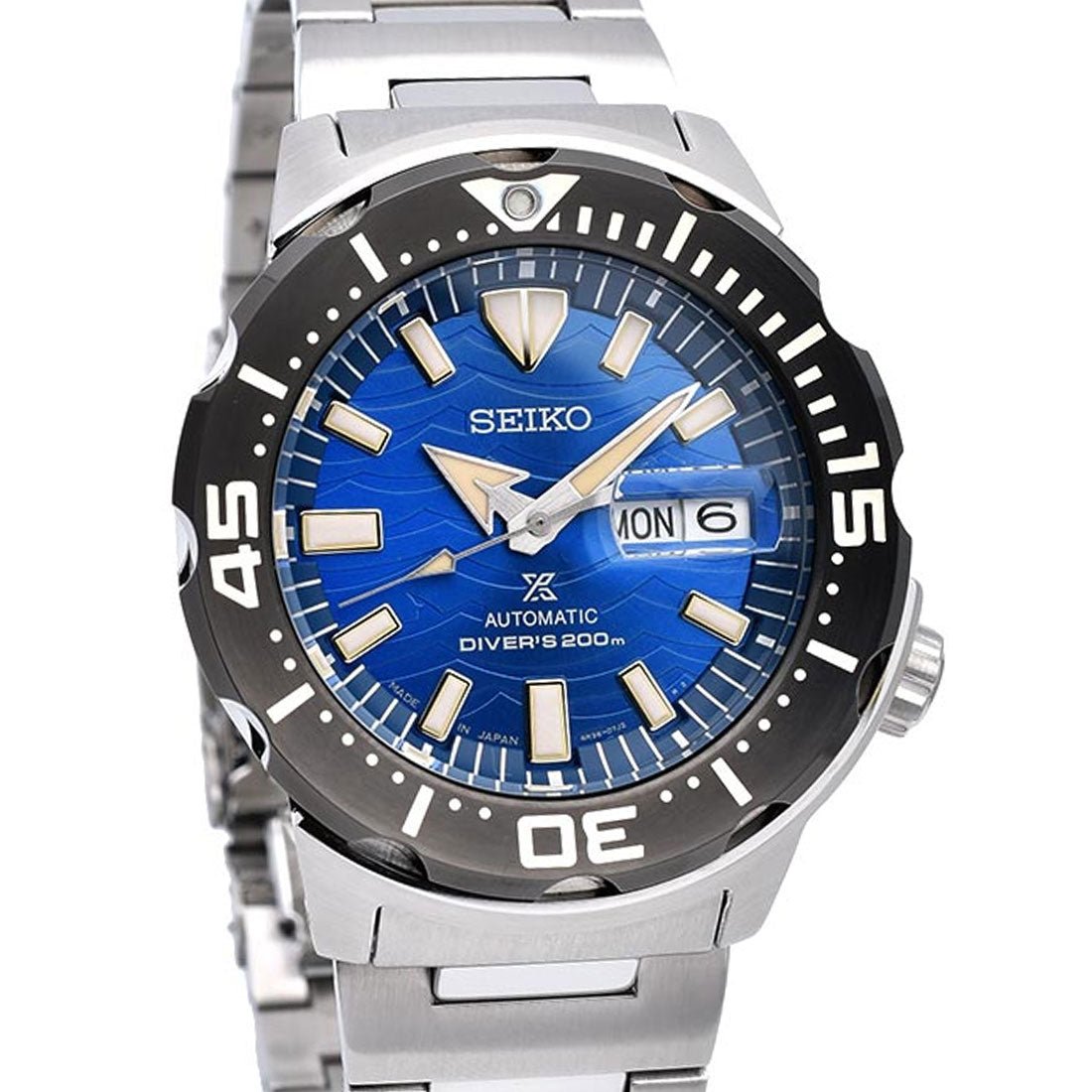 Seiko Prospex Monster Save the Ocean Watch SRPE09 SRPE09J SRPE09J1 -Seiko