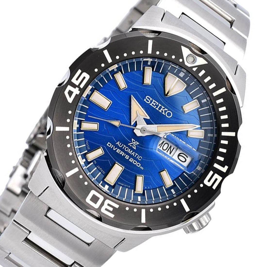 Seiko Prospex Monster Save the Ocean Watch SRPE09 SRPE09J SRPE09J1 -Seiko