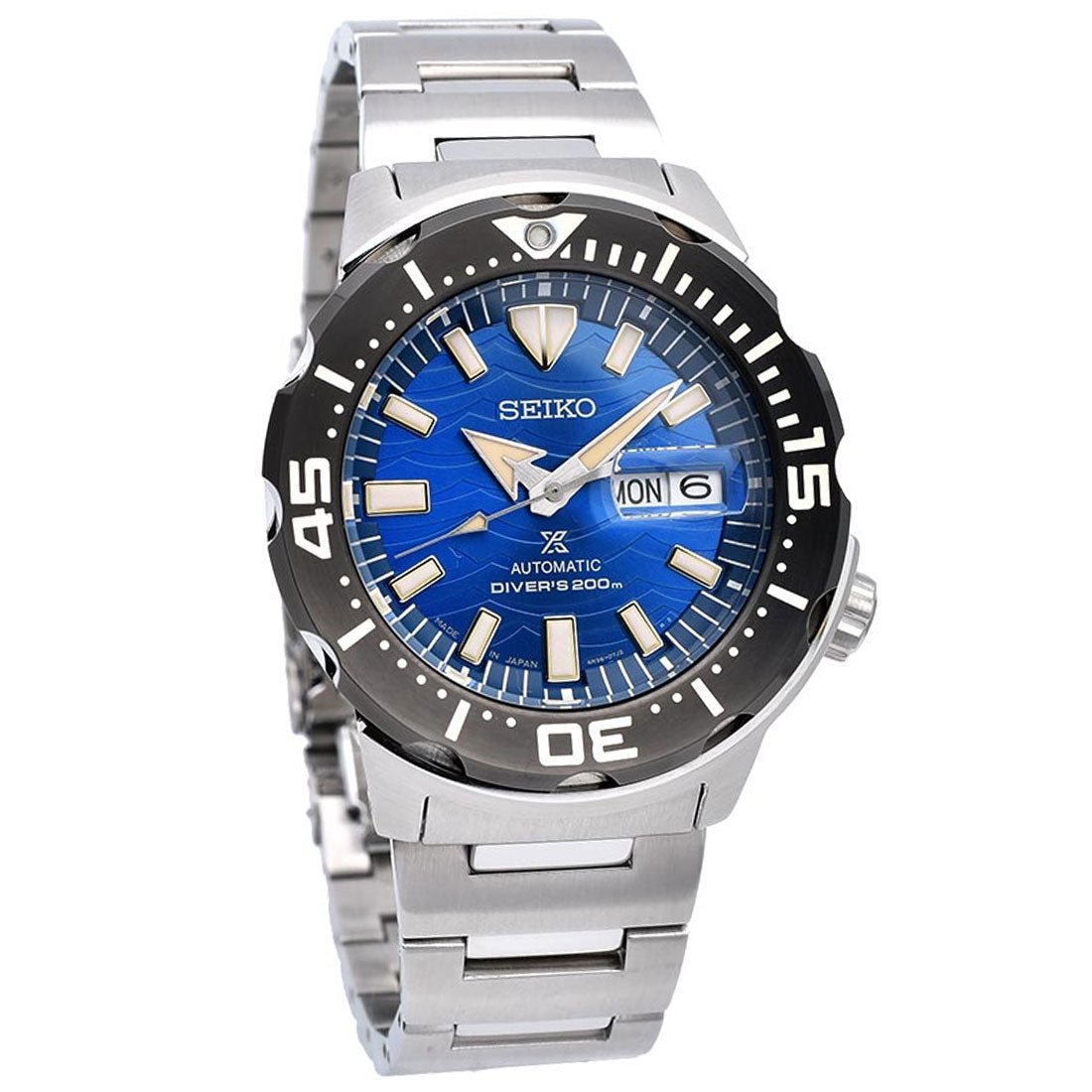 Seiko Prospex Monster Save the Ocean Watch SRPE09 SRPE09J SRPE09J1 -Seiko