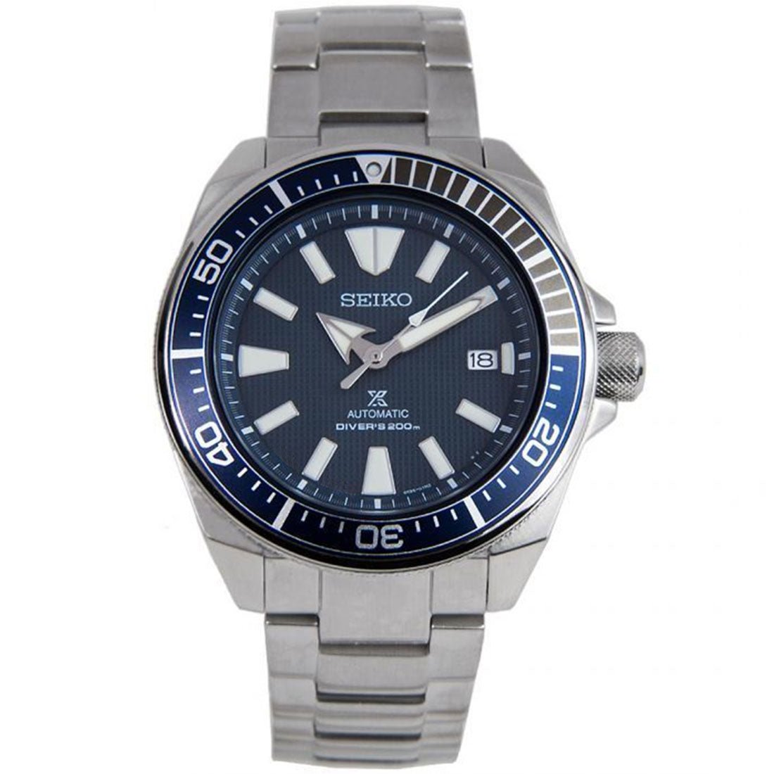 Seiko Prospex Samurai SRPB49K1 SRPB49 SRPB49K Blue Dial Watch -Seiko