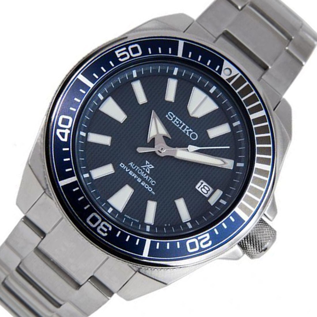 Seiko Prospex Samurai SRPB49K1 SRPB49 SRPB49K Blue Dial Watch -Seiko