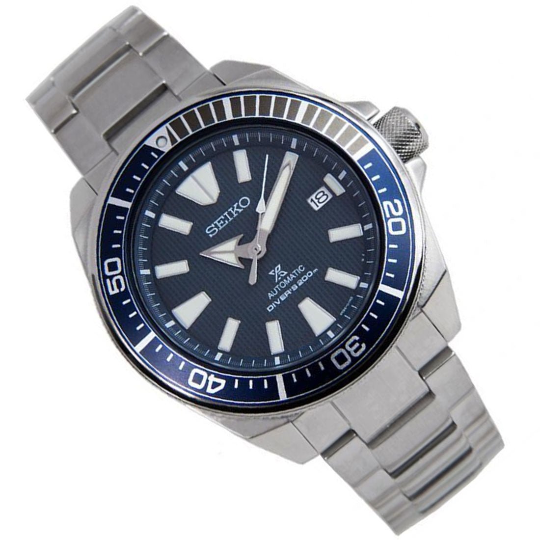 Seiko Prospex Samurai SRPB49K1 SRPB49 SRPB49K Blue Dial Watch -Seiko