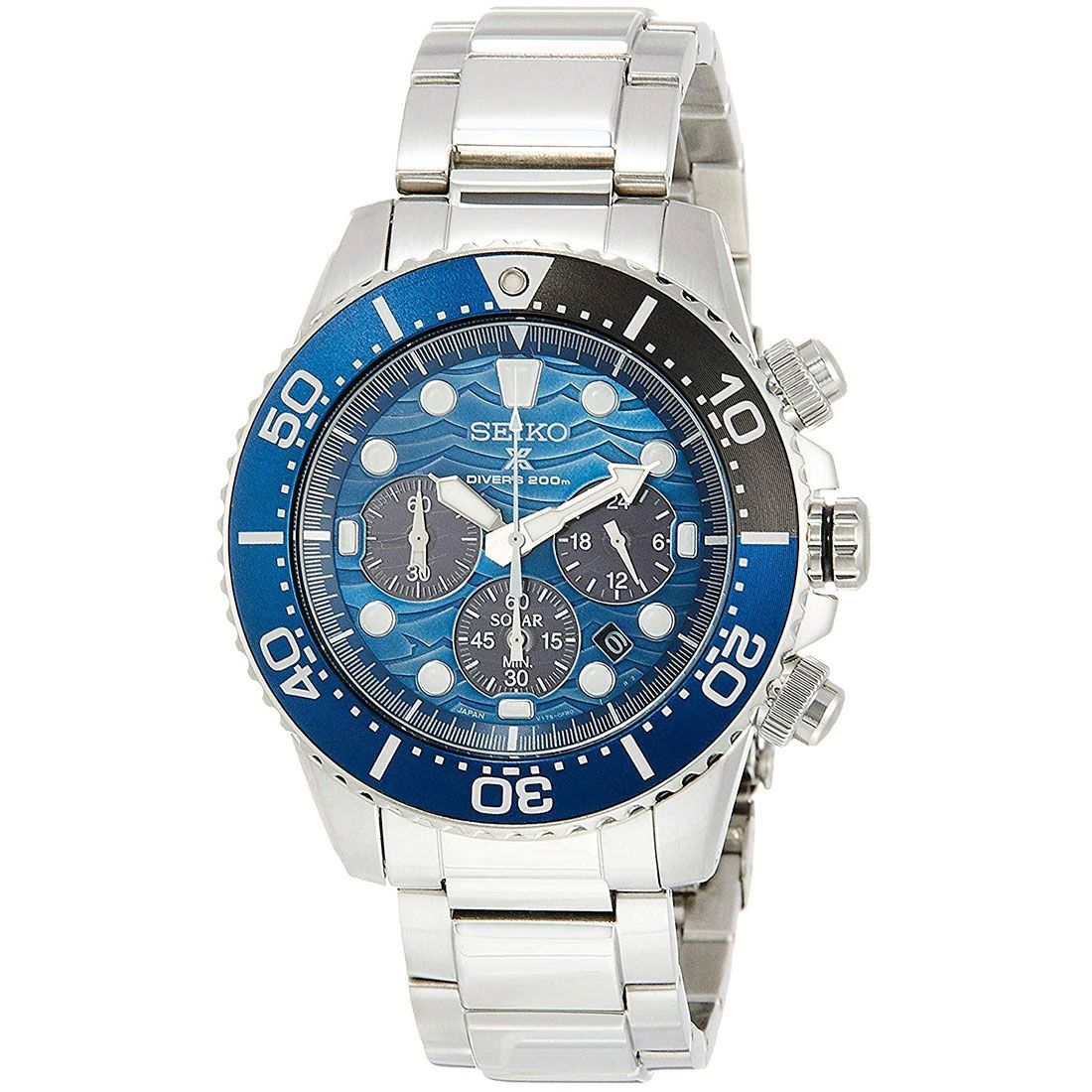 Seiko Prospex Save the Ocean Solar JDM Watch SBDL059 -Seiko