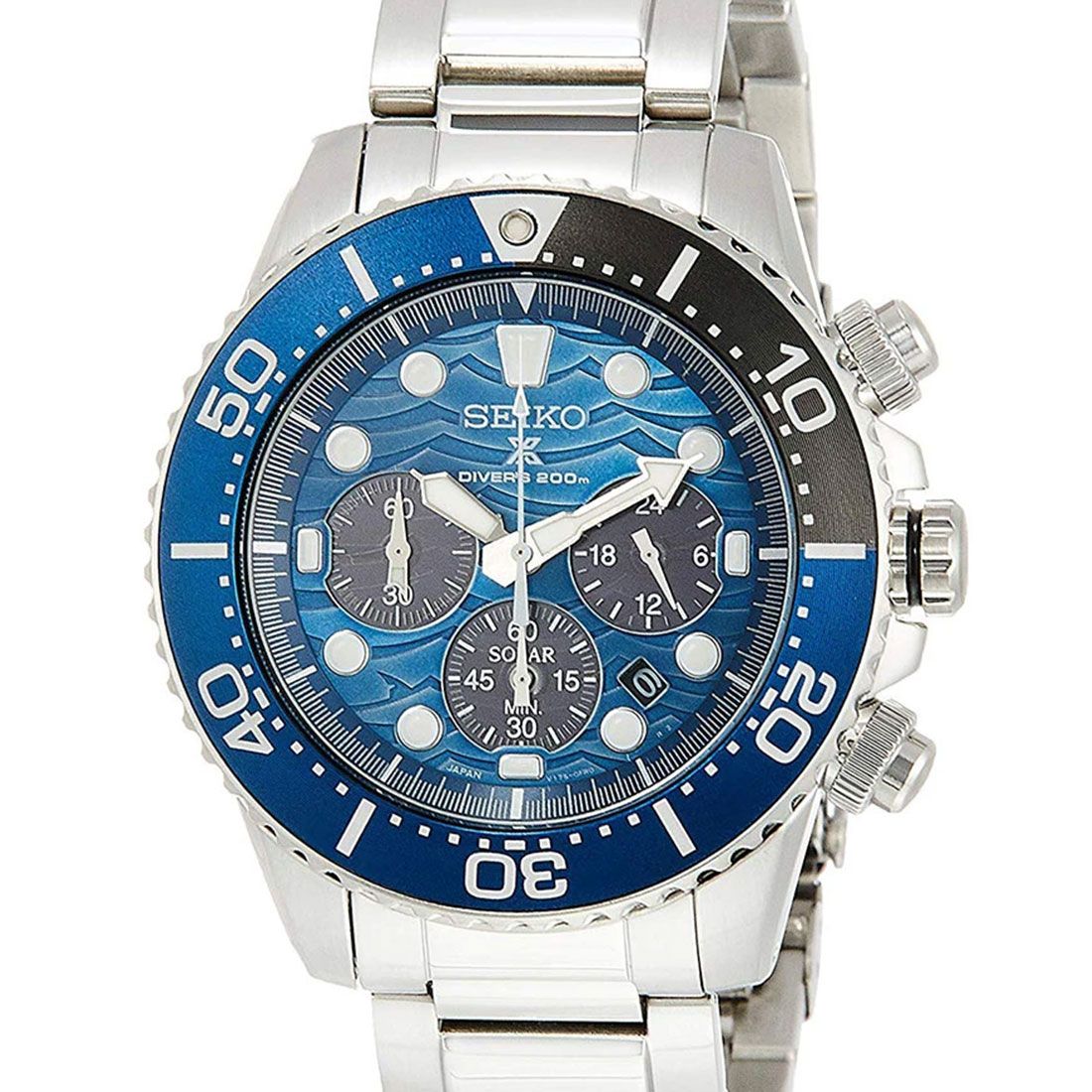 Seiko Prospex Save the Ocean Solar JDM Watch SBDL059 -Seiko