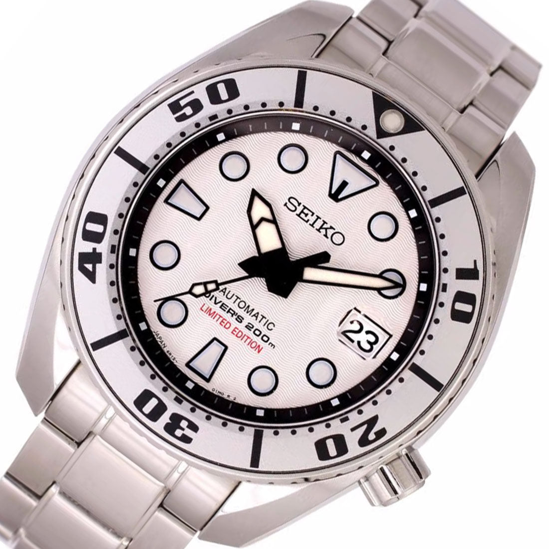 Seiko Prospex Silver Sumo Thailand SPB029 SPB029J1 SPB029J Limited Edition Divers Watch -Seiko