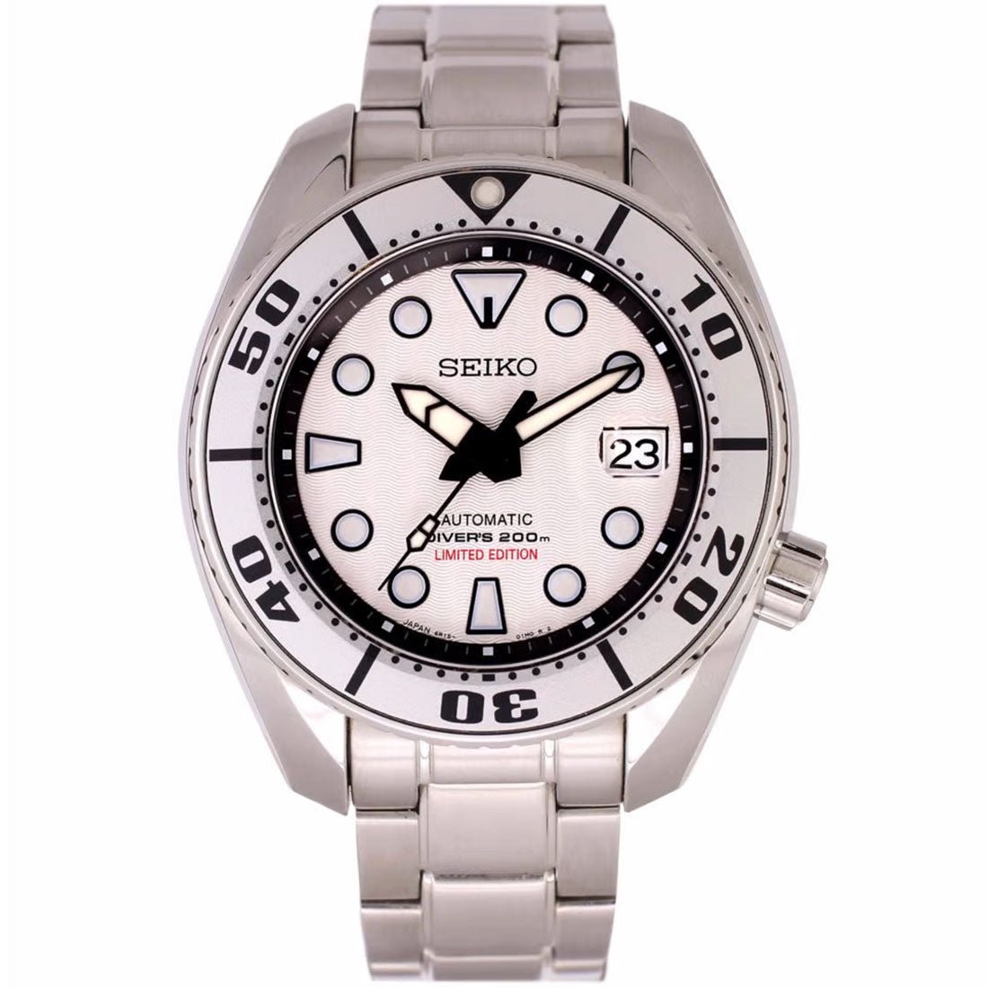 Seiko Prospex Silver Sumo Thailand SPB029 SPB029J1 SPB029J Limited Edition Divers Watch -Seiko