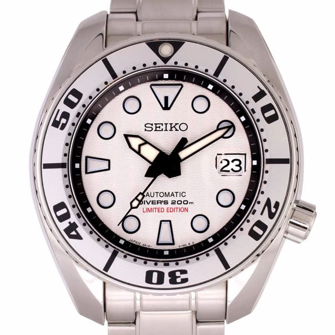 Seiko Prospex Silver Sumo Thailand SPB029 SPB029J1 SPB029J Limited Edition Divers Watch -Seiko