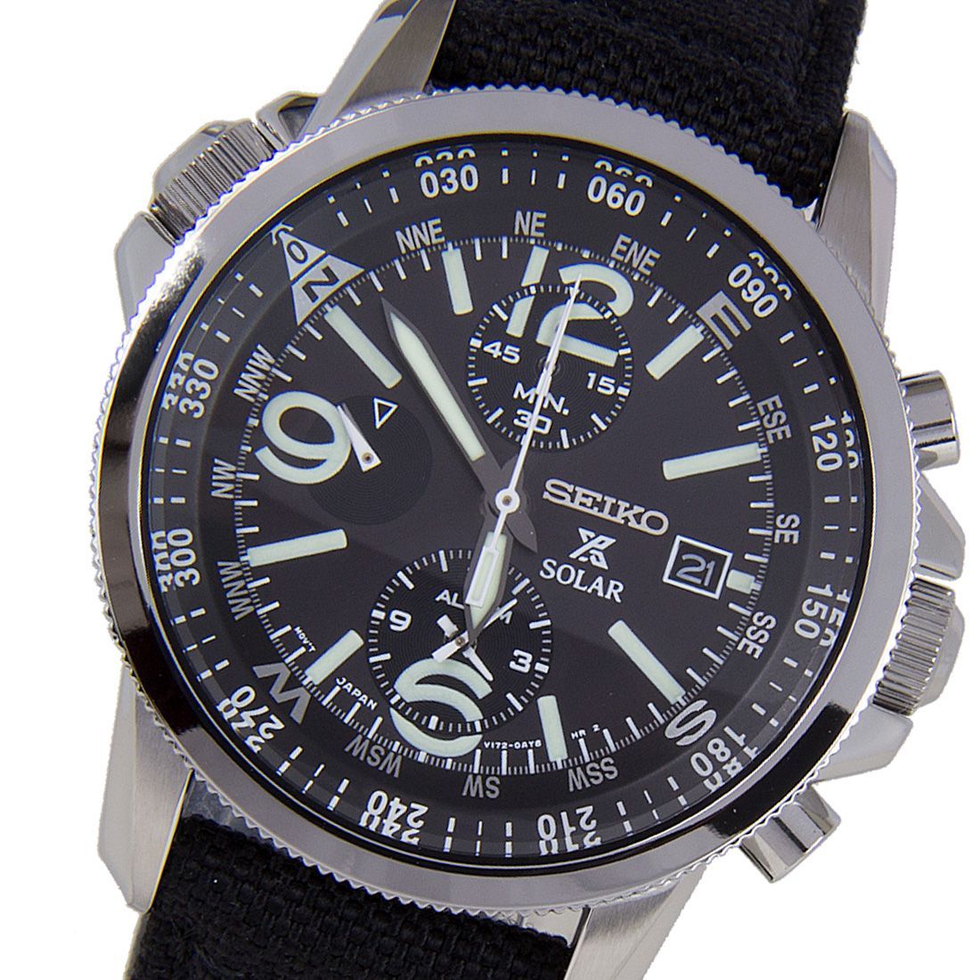 Seiko Prospex Solar Chronograph Watch SSC293P2 SSC293 -Seiko