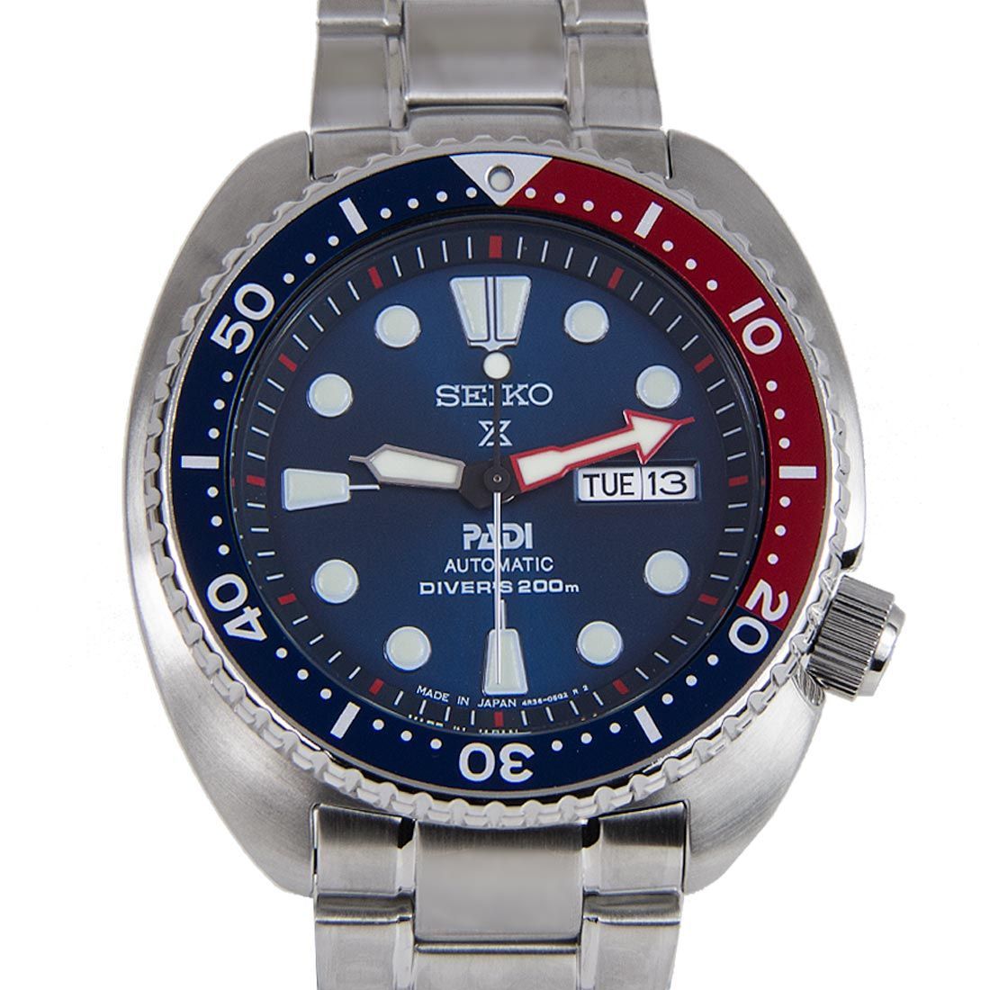 Seiko Prospex SRPA21J1 SRPA21 SRPA21J Padi Turtle Divers Watch -Seiko