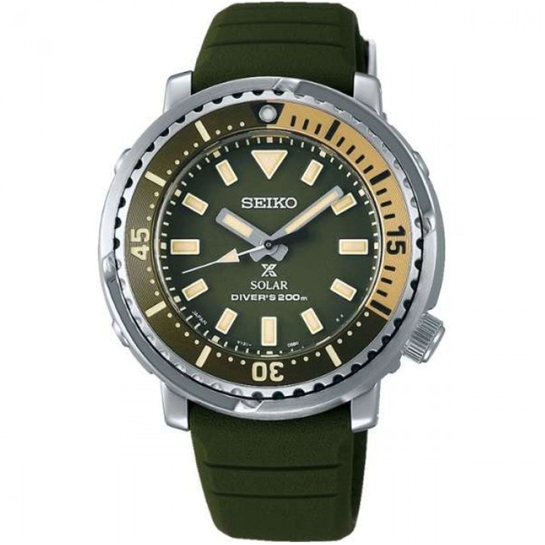 Seiko Prospex Street Safari Divers Green Dial JDM Japan Watch STBQ005 -Seiko