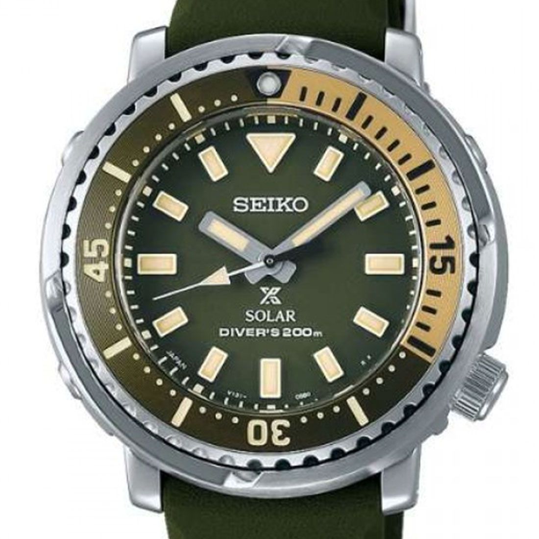 Seiko Prospex Street Safari Divers Green Dial JDM Japan Watch STBQ005 -Seiko