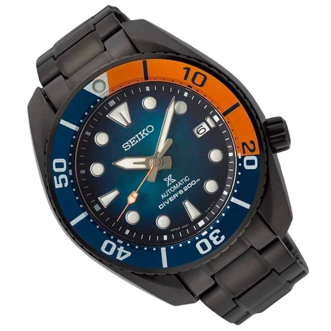 Seiko Prospex Taiwan Sumo SPB343J1 SPB343 SPB343J Black Diving LE Watch -Seiko