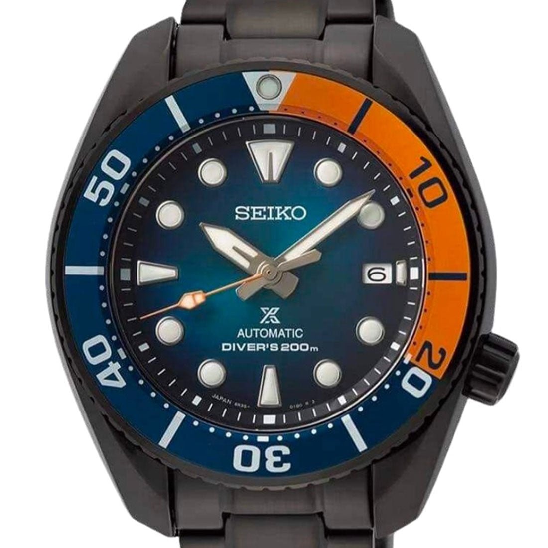 Seiko Prospex Taiwan Sumo SPB343J1 SPB343 SPB343J Black Diving LE Watch -Seiko