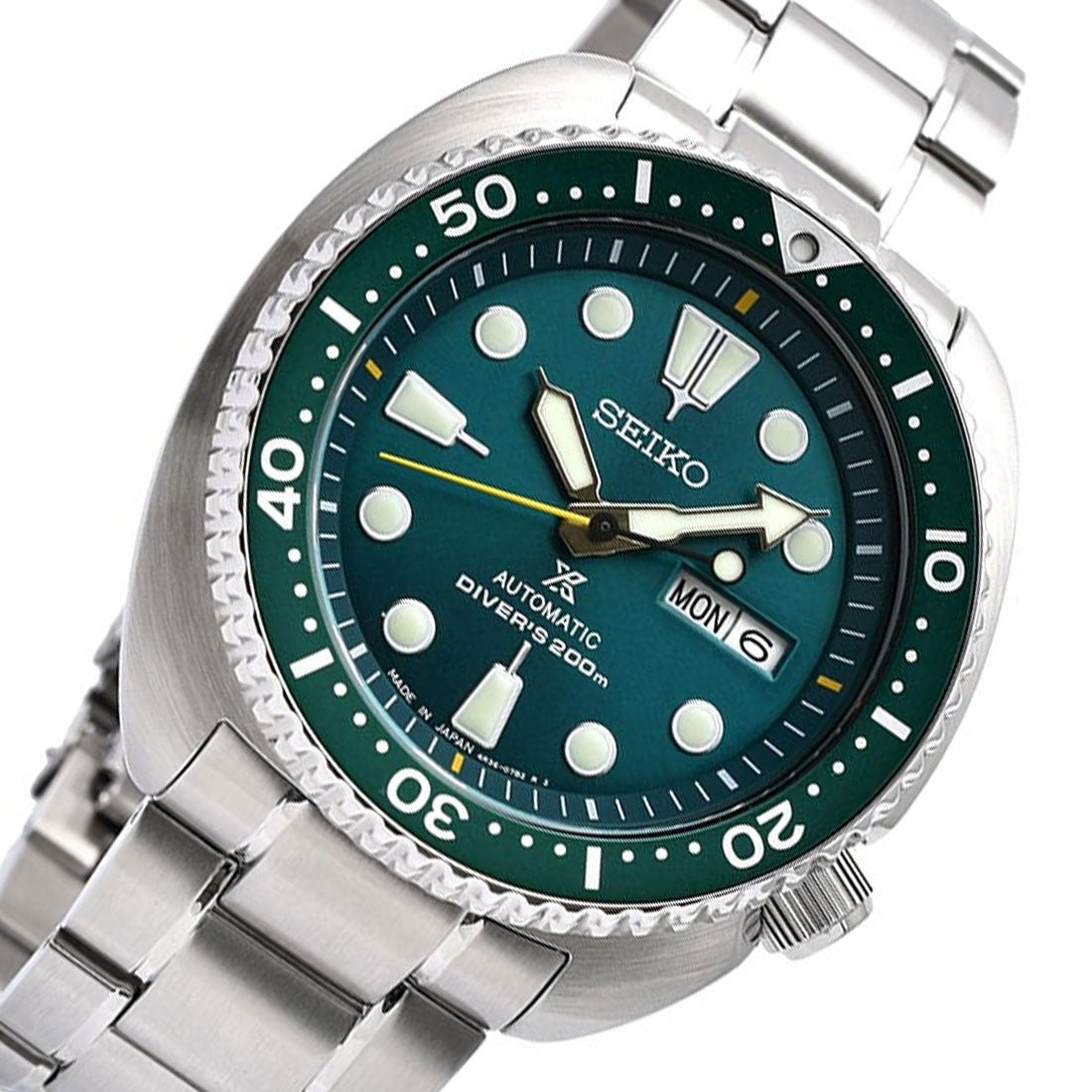 Seiko Prospex Turtle Green Dial JDM Divers Watch SBDY039 SBDY039J1 -Seiko