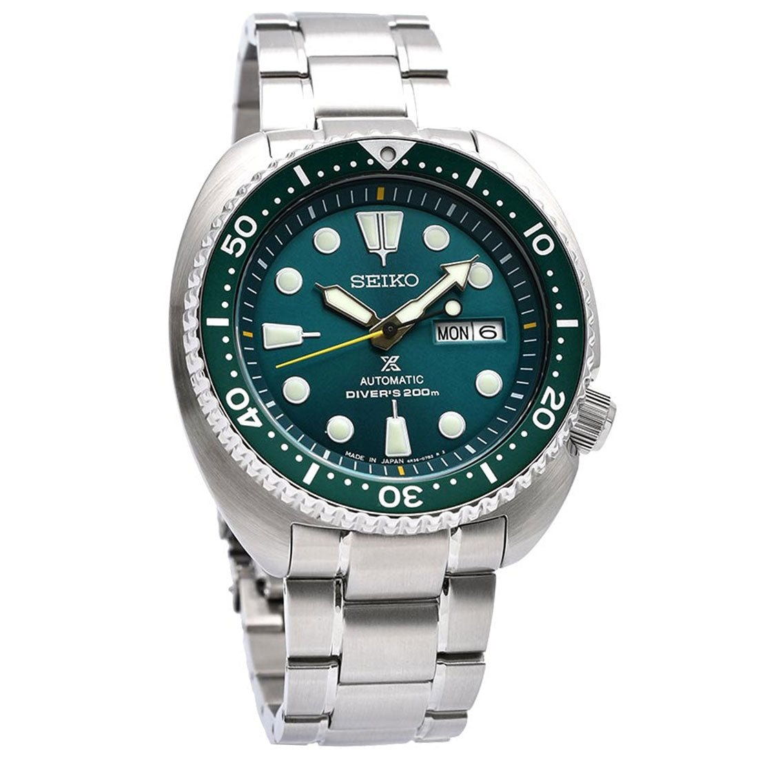 Seiko Prospex Turtle Green Dial JDM Divers Watch SBDY039 SBDY039J1 -Seiko