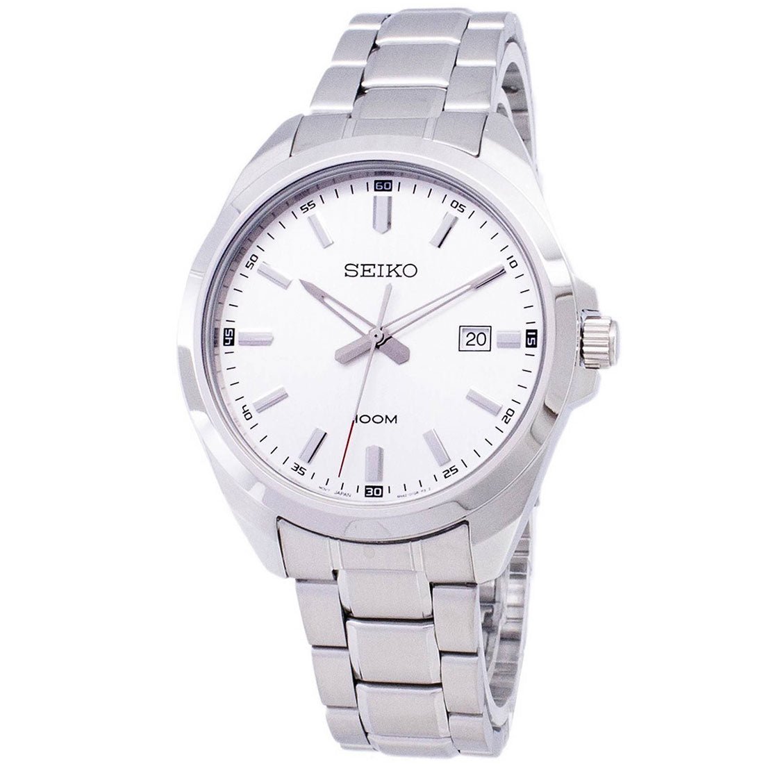 Seiko Quartz SUR273P1 SUR273 SUR273P Classic Stainless Steel Watch -Seiko