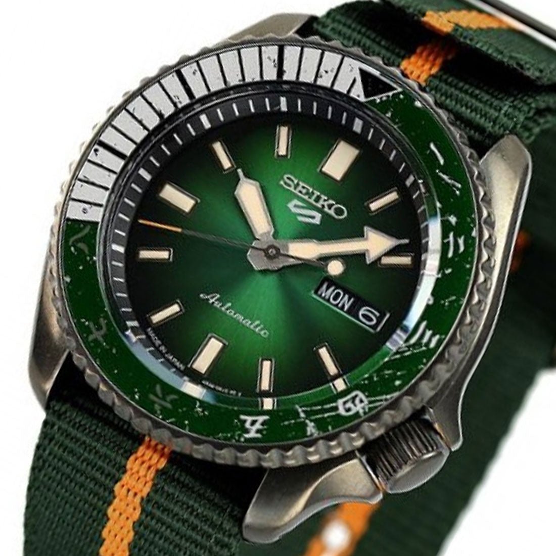 Seiko Rock Lee SRPF73K1 SRPF73 SRPF73K Limited Edition Naruto Sports Watch -Seiko